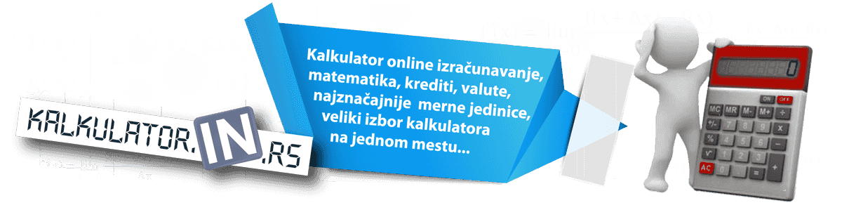 Kalkulator online izračunavanje